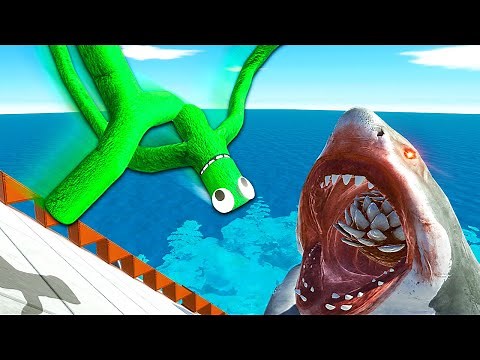 Turning Rainbow Friends Into RAGDOLLS - Animal Revolt Battle Simulator