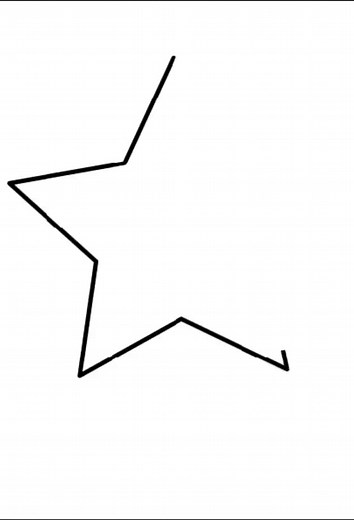 Cómo dibujar una estrella para niños de manera fácil