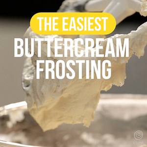 This easy buttercream frosting is what dreams are made of. RECIPE: http://trib.al/DiX8NBp | The Kitchn