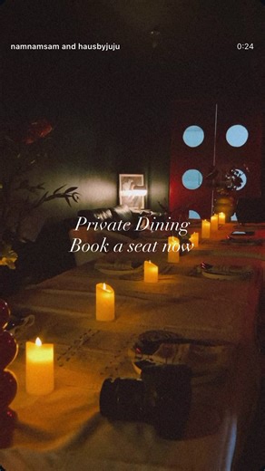 Intimate Multi-Sensory Dining Experience for Valentine’s Weekend