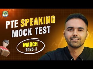 PTE Speaking Mock Test with Answers | March 2025-II | LA Language academy PTE NAATI IELTS