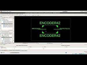 ENCODER 4:2 and 8:3 using VHDL code