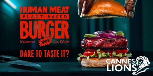 A plant-based food company have made a 'human meat burger'