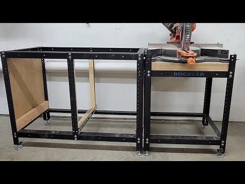 Tips and build info for the Rockler Rocksteady shop stands.