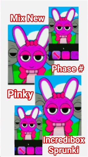 Incredibox Sprunki Mix New Pinky Phase #