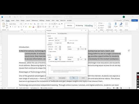 4. IGCSE ICT | Paper 2 | Microsoft Office Word | Paragraph