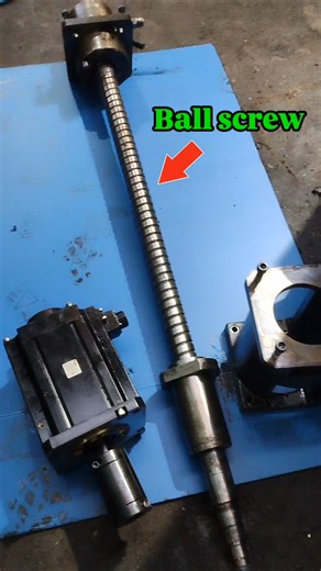 Inside a Ball Screw – The Secret Behind CNC Precision✅🔩