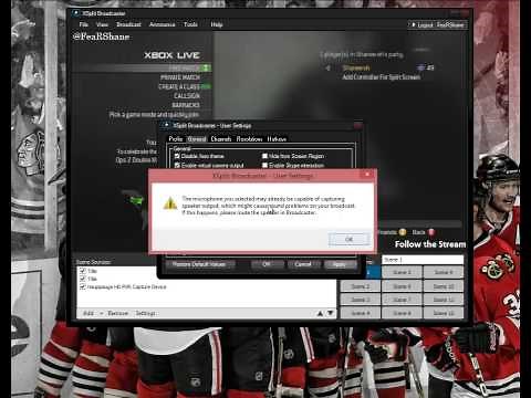 How to Set Up Microphone With XSplit