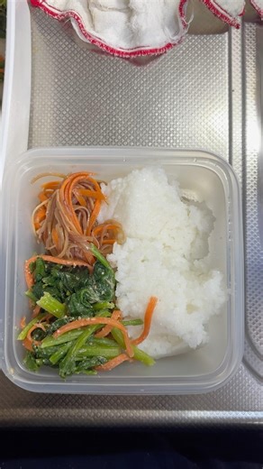 【弁当】いかにんじん×ナムル、最強説