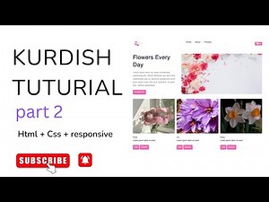 second part of the project html css