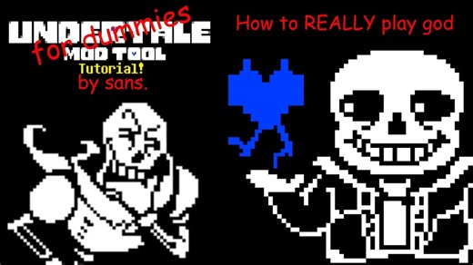 UNDERTALE mod tool for dummies - by sans