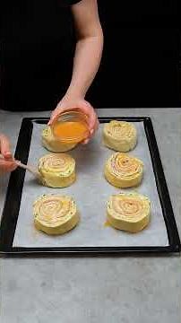 Ham and cheese puff pastry like you've never made before! Simple and quick