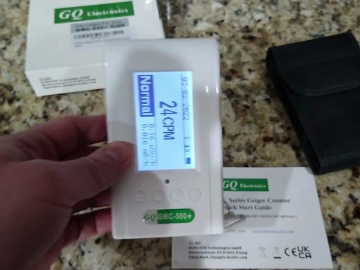 GQ GMC-500  Portable Geiger Counter
