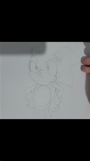 Desenhando o Sonic | Fanart