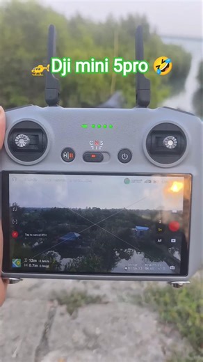 River cinematic view dji mini 5pro #drone #shorts #river #youtubeshorts