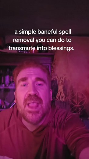 a simple and very effective baneful spell removal you can do for yourself to transmute into blessings #spells #witch #witchcraft #witchtok #tarot