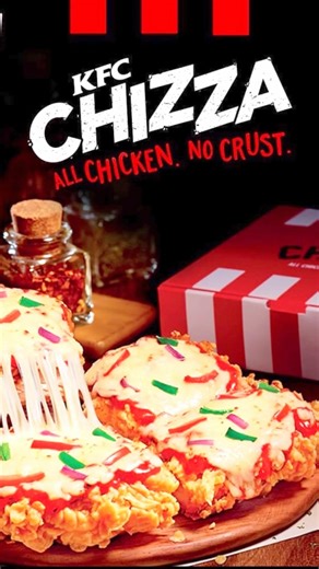 KFC ne Pizza Launch kiya?! Cheeza Review 🔥#foodblogger #foodreview #subscribe