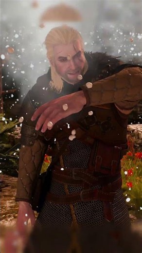 A Very Wild Hunt Winter Time: #thewitcher3 #thewitcher #christmas #holidays #rpg #gaming #shorts