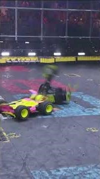 Smoke fills the arena!