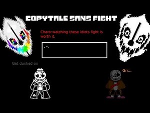 Copytale Sans Fight [Undertale Fangame]