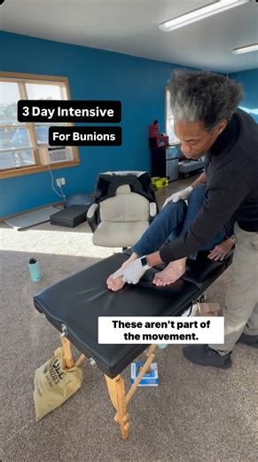 🦶 “That little bunion? It’s not just your toe… it’s your whole limb.” 👀 I 🧐Little tiny movements that are happening in the bunion are linking to the limbs kinetic chain all the way to the CNS. Using the Tumbler Method™, we’re releasing scar tissue and adhesions —rebalancing the plantar nerves. 🔥 When they are misaligned, the whole kinetic chain suffers. We restore function at the nerve level. It’s not about big gains, it’s about proven progress you can feel.🗣️ From bunion to brain 🧠 Root L