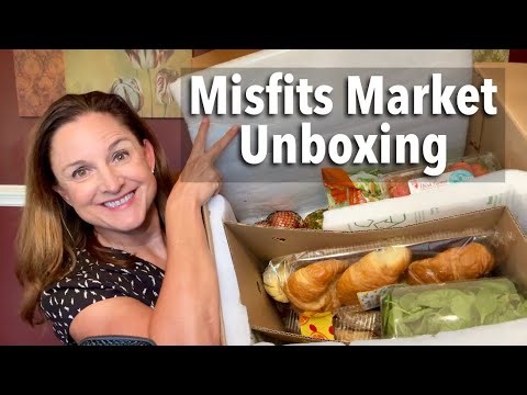 Misfits Market Unboxing & Review - Misfits Market Coupon Code - Organic Produce and More!