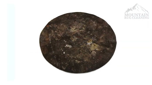 Deep cleaning a rug soaked in grease - full ASMR timelapse