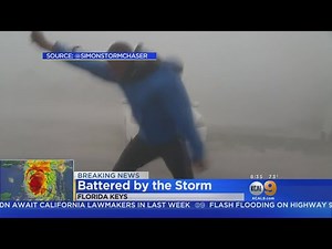 Storm Chaser Captures UNBELIEVABLE Images As Irma Makes Landfall