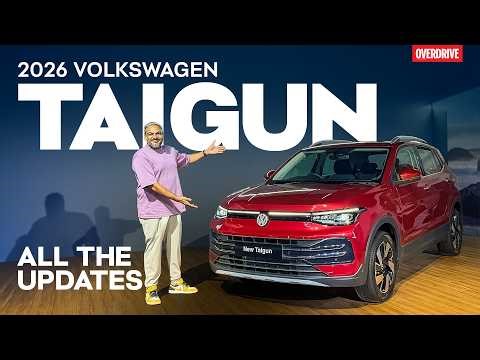 2026 Volkswagen Taigun Walkaround | What’s New? | #OVERDRIVE