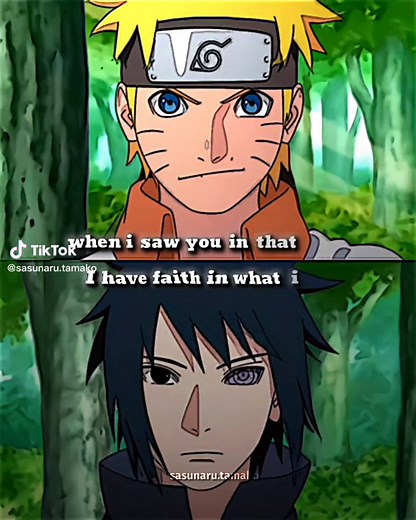 Momentos Incríveis entre Naruto e Sasuke