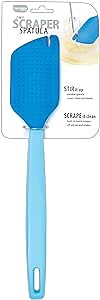 Talisman Designs 2-in-1 Beater Scraper & Spatula | Baking & Cooking Kitchen Tool | Multipurpose Utensil | Spatula Baking Scraper | Comfort Grip Handle