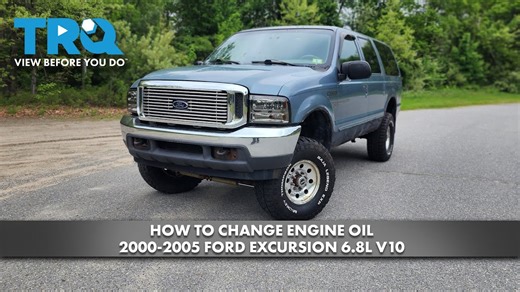 How to Change Engine Oil 2000-2005 Ford Excursion 68L V10