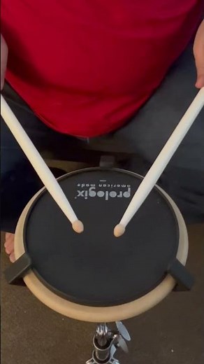 Using Vic Firth Thomas Lang signature sticks on Prologix 8 inch Vortex Practice Pad