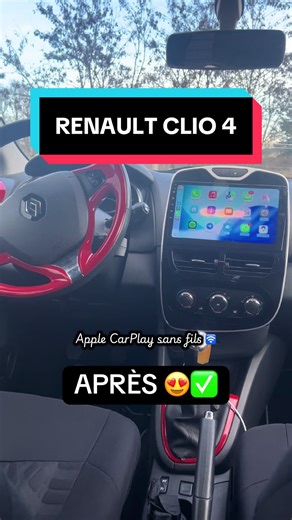 ✨🚘 Renault Clio 4 – Upgrade Prestige Ancien MediaNav remplacé par un écran multimédia 10 pouces tactile, fluide et parfaitement intégré 🎛️ Commandes au volant conservées 📲 Apple CarPlay & Android Auto SANS FIL 🎬 YouTube, Netflix & applications embarquées 📡 Radio d’origine GPS interne via antenne dédiée Une expérience de conduite moderne, élégante et connectée. Un rendu digne d’un véhicule dernière génération. 📍 Bordeaux & alentours 🏠 Déplacement à domicile possible 💬 Devis uniquement en 