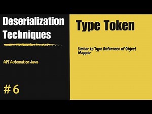 Type Token of GSON Library | Similar concept like Type Reference in Object Mapper