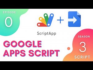 ScriptApp Introduction - Episode 3.0 | Apps Script ~ Script Service