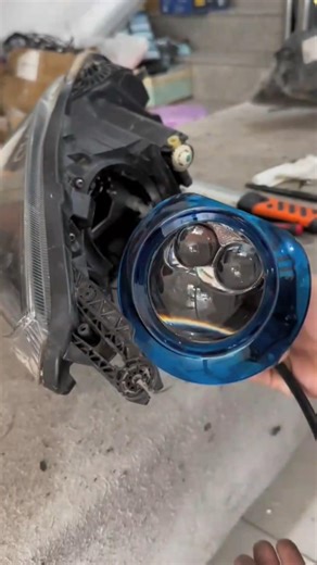 You Won’t Believe This LED Headlight Transformation! 😱🚗✨
