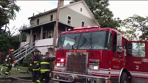 Vacant Buildings Burn in Scranton