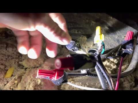 Bathroom Exhaust fan and lights wiring and installation