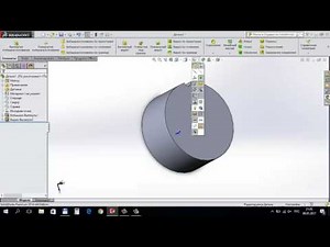 How to make a circular pattern in SolidWorks