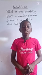 Learning probability #facebookreelsviral #mathematics | Heritage Ben