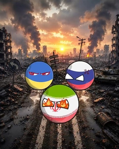 🚨Every Country Chooses a Side: Ukraine 🇺🇦 vs. Russia 🇷🇺 | Countryballs