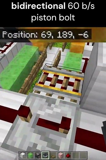 bidirectional 60 b/s bedrock piston bolt loop!