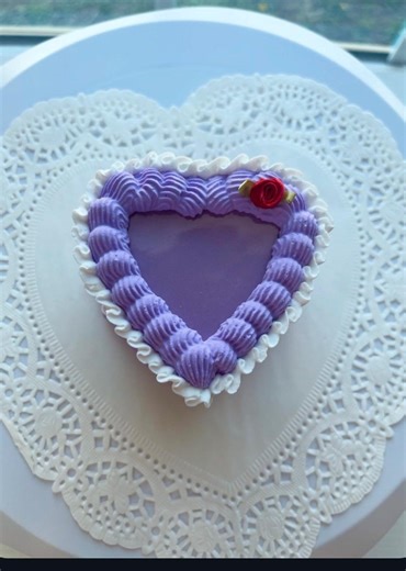 Purple Faux Cake Jewelry Box, Heart Trinket Decoden Decor, Vintage Vanity Storage - Etsy
