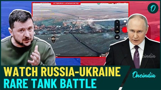 Russia Vs Ukraine Epic Tank Showdown: Explosive Video of Tanks Head On Warfare | Guess Who Wins...