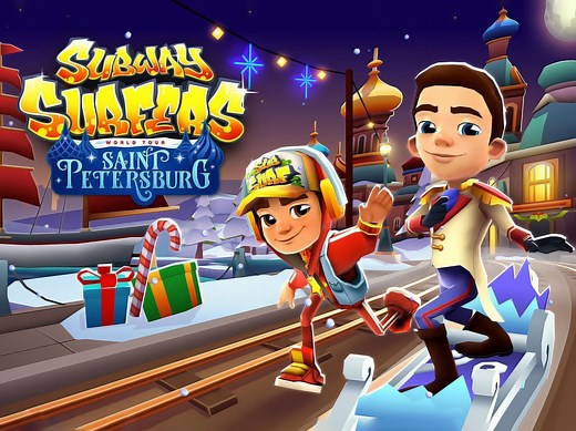 Online game Subway Surfers World Tour: Saint Petersburg