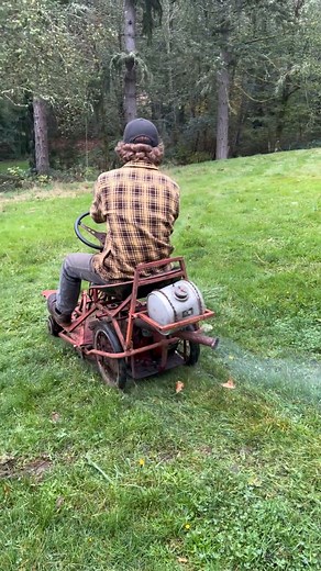 What’s not to like about a homemade riding mower? | The Barn Brothers