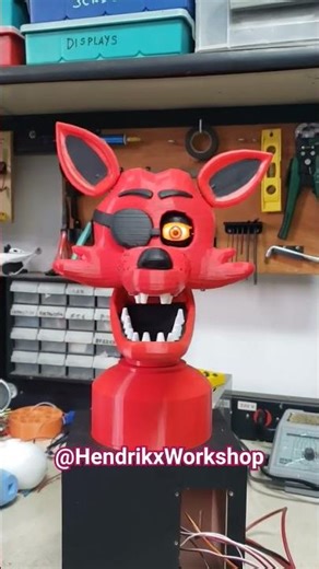 Building animatronic FNAF Foxy