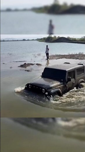 Mahindra Thar vs luxury SUV 🤑 Range Rover ke bich off roading competition Ho Ga 💥 #thar #rangerover