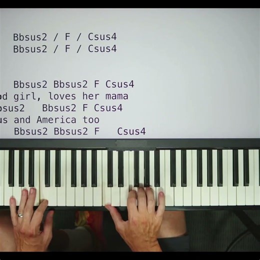 Mastering guitar chords f, bb, c | Learn to play piano Web Piano Teacher Shawn Cheek
